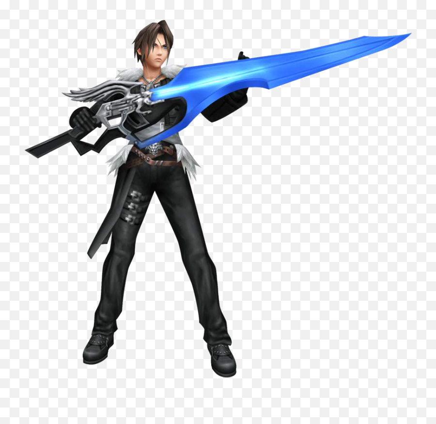 Squall Leonhart Captainbasch Dissidia Dream Characters - Lionheart Final Fantasy Png,Irvine Icon Ff8