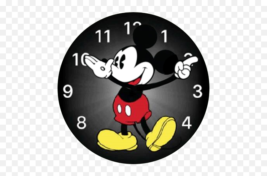 Mouse U2013 Watchfaces For Smart Watches - Watch Face Mickey Mouse Android Wear Png,Mickeymouse Icon