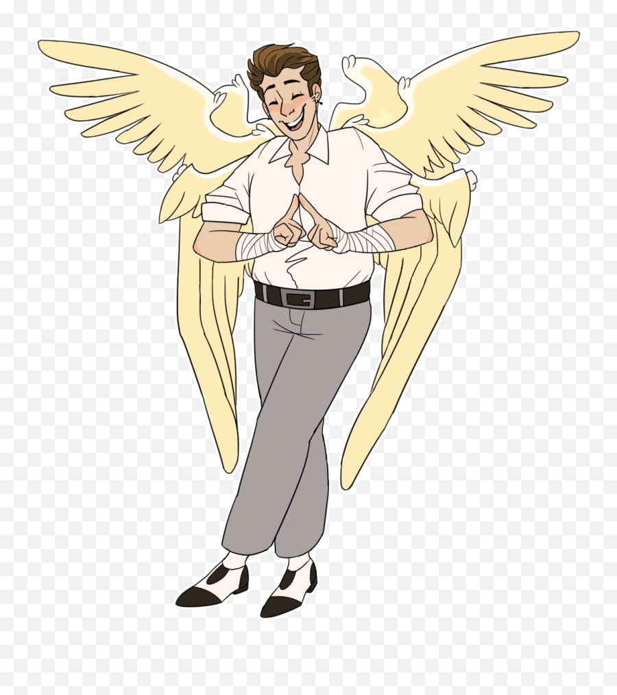 Angel Wings Png Tumblr - Cartoon Transparent Cartoon Jingfm Portable Network Graphics,Angel Wings Png
