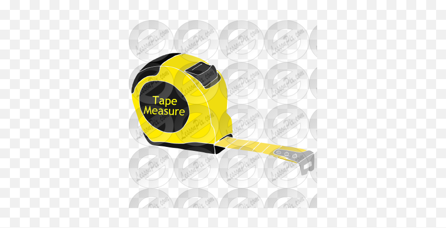 Tape Measure Stencil For Classroom Therapy Use - Great Biribol Png,Tape Measure Png