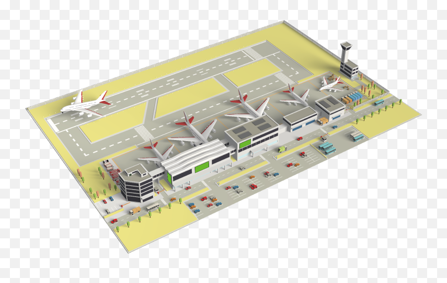 Airport - Vertical Png,Airport Map Icon