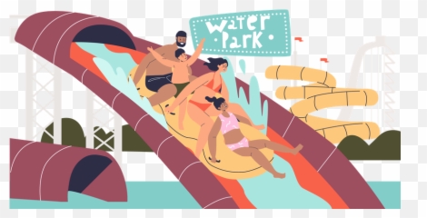 Aquapark Icon - Download in Glyph Style Water Park png