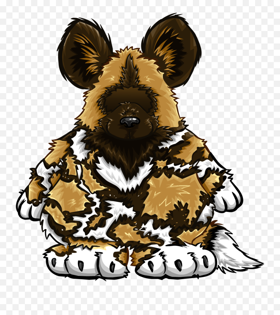 Download African Painted Dog Costume Icon - Club Penguin Dog African Wild Dog Club Penguin Png,Fallout 3 Icon