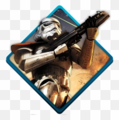 Star Wars Battlefront Icon Water Gaming Iconset Tooschee - Star Wars Wall Paper Epic Png,Star Wars Png
