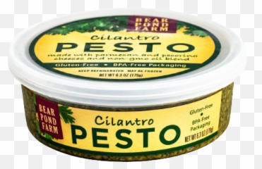 Cilantro Pesto Bear Pond Farm - Paste png