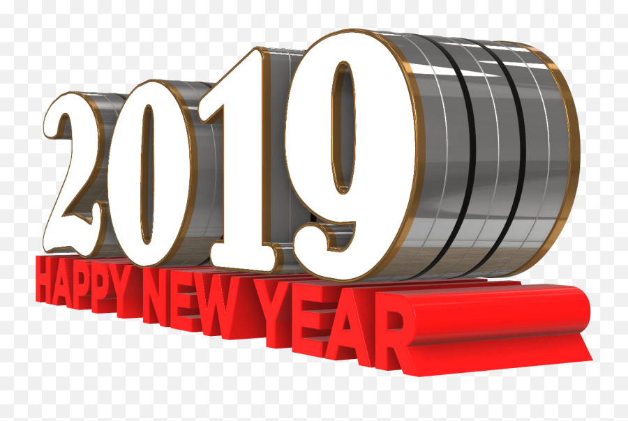 Happy New Year 3d Transparent Images Png Free Downloads - Graphics,New Year 2018 Png