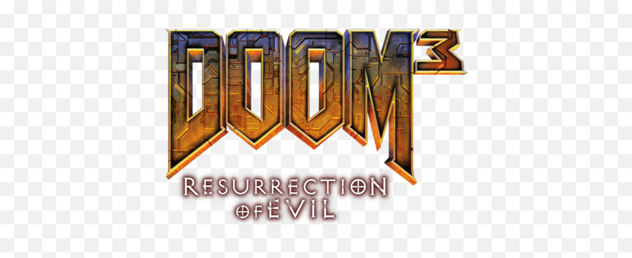 Resurrection Of Evil - Doom 3 Resurrection Of Evil Logo Png,Doom Logo Transparent