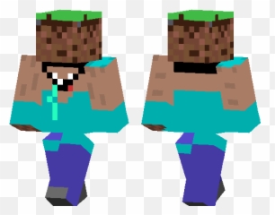 Grass Block Steve - Fnaf Rockstar Freddy Minecraft Skin png