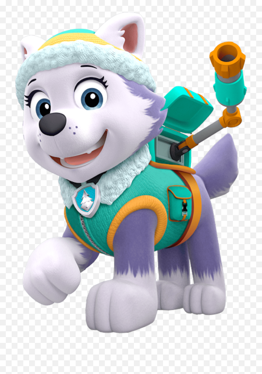 Download Patrol Paw Siberian Adventure Party Husky Puppy - Everest Paw Patrol Clipart Png,Husky Png