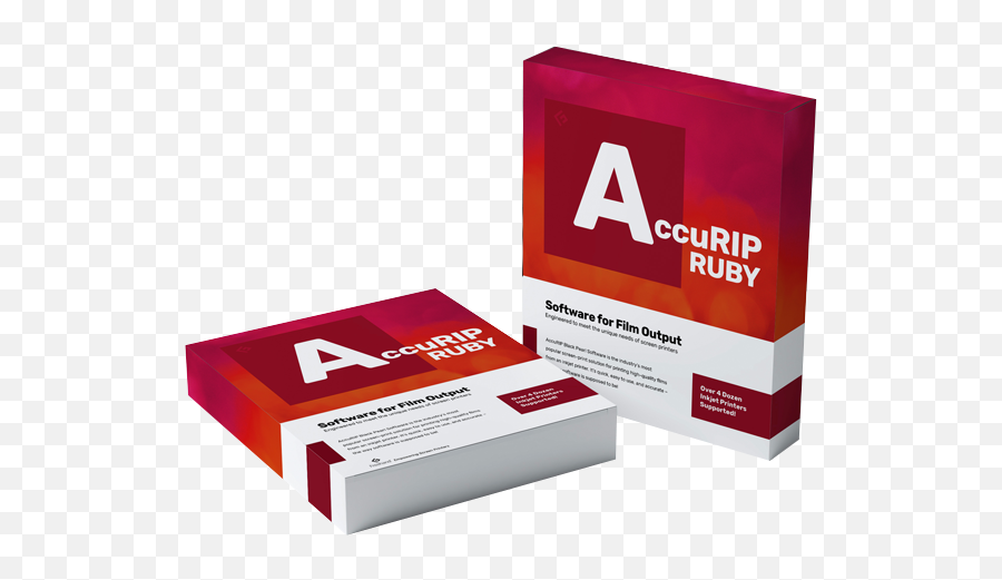 Accurip Ruby Output Halftones To Film From Your Epson Inkjet Printer - Graphic Design Png,Rip Paper Png