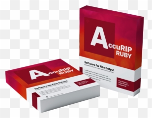 Accurip Ruby Output Halftones To Film From Your Epson Inkjet Printer - Graphic Design Png,Rip Paper Png