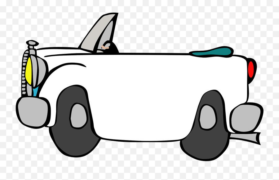 Car Cabriolet Cartoon - Vacation Cartoon Png,Car Cartoon Png