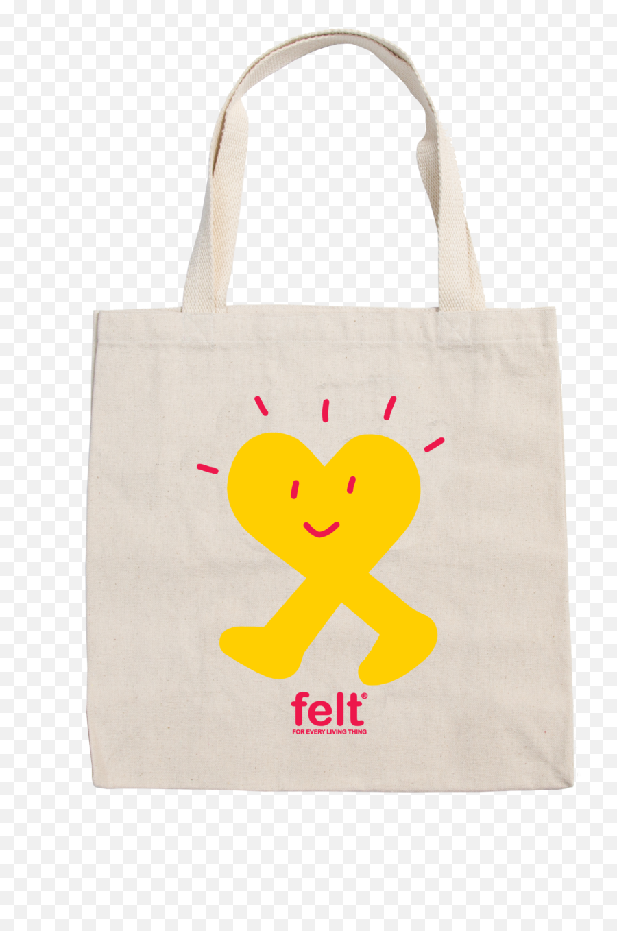 Download Yellow Heart Tote - Shopping Bag Png Image With No Feliz Navidad En Varios Idiomas,Shopping Bag Transparent Background