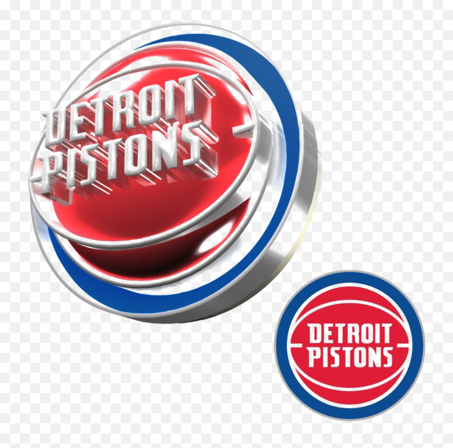 Detroit Pistons Png Image - Detroit Pistons 3d Logo,Pistons Logo Png