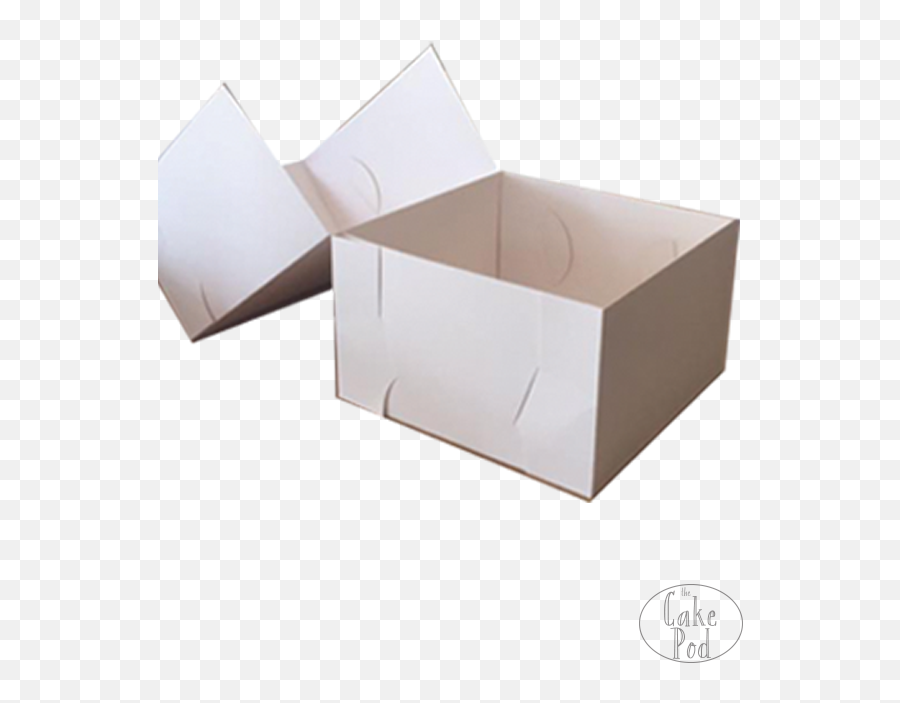 Cake Boxes - Square White Milk Cardboard Plywood Png,Cardboard Png