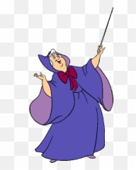 Free Disney Fairy Godmother Silhouette - Fairy Godmother Clipart Png,Fairy Godmother Png