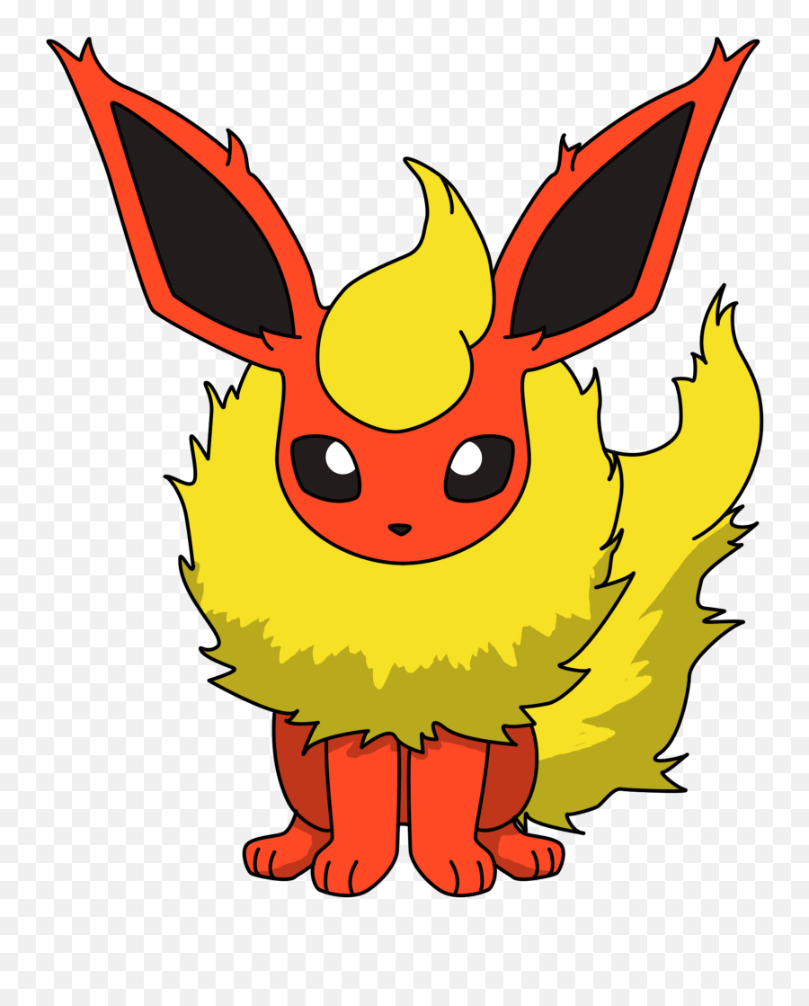 Pin By Erica Langley - Png Flareon Drawing,Eevee Png