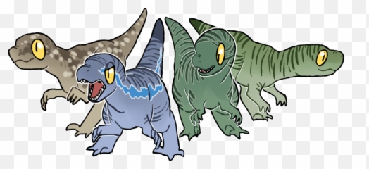 Jurassic World - Cute Jurassic World Raptors 1024x470 Cute Dinosaurs In Jurassic World Png,Raptors Png