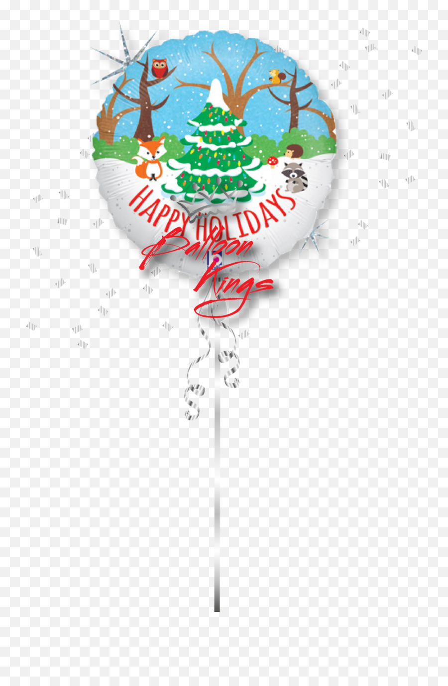 Woodland Happy Holidays - Graphic Design Png,Happy Holidays Png Transparent