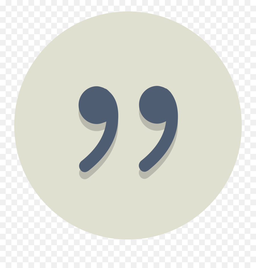 Filecircle - Iconsquotesvg Wikimedia Commons Quote Icon Circle Png,Quote Png