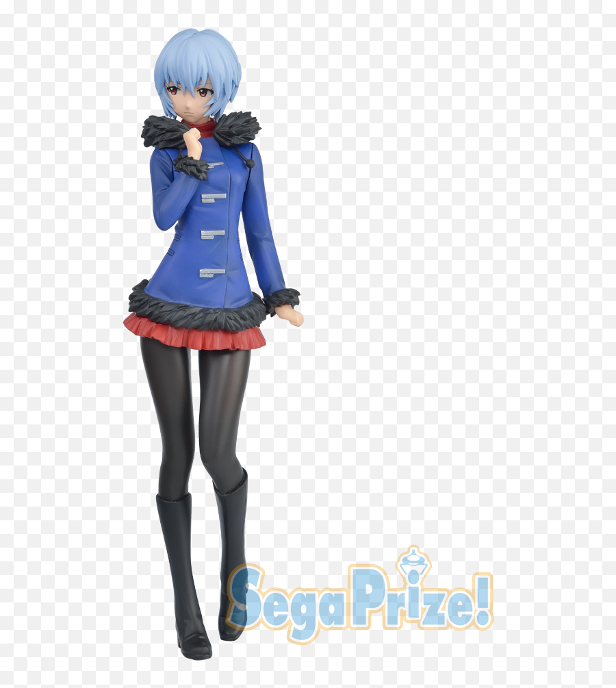 Pm Figure Ayanami Rei Coat Ver - My Anime Shelf Sega Png,Rei Ayanami Png