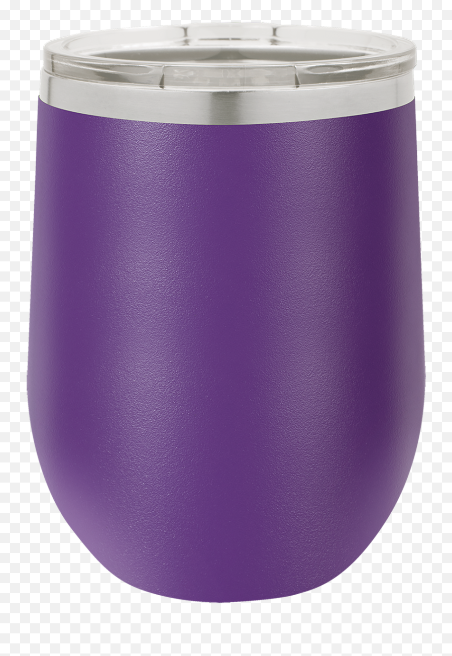 12 Oz Purple Polar Camel Insulated Stemless Tumbler With Clear Lid Png Transparent