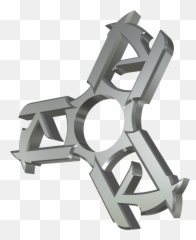 K I Fidget Spinner - Wood png