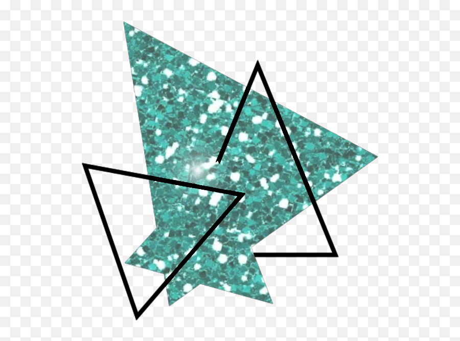Download Hd Kpop Geometric Geometry Glitter Green Triangles - Kpop Geometric Png,Geometric Png