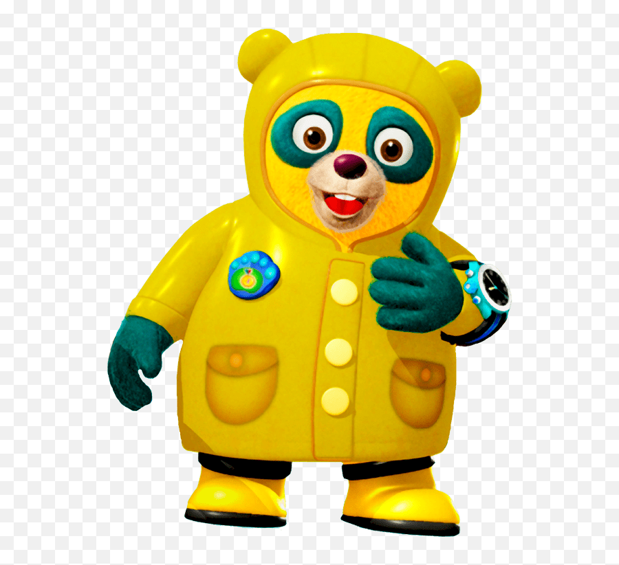 Special Agent Oso Wearing Rain Coat Transparent Png - Stickpng Special Agent Oso Birthday,Oso Png