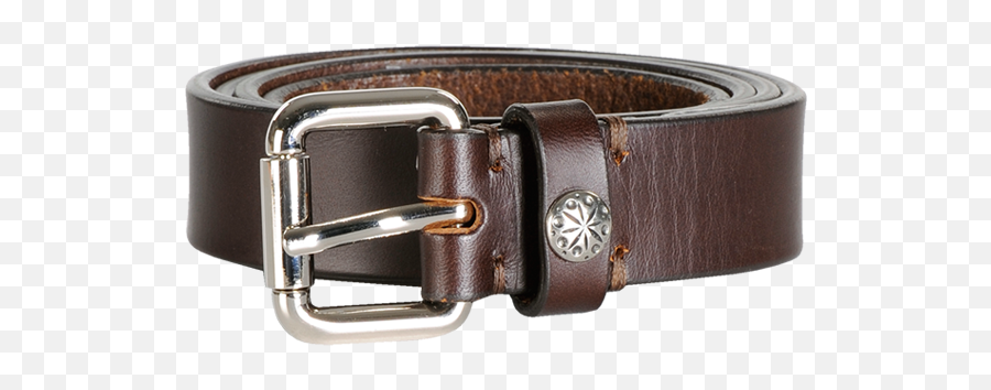 Obey Slim Width Belt In Dark Brown Leather - Buckle Png,Obey Png