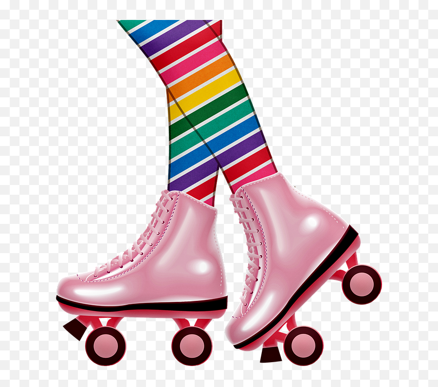 Download Free Png Roller Skating Legs - Draw A Roller Skater,Roller Skates Png