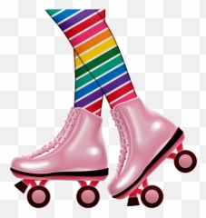 Download Free Png Roller Skating Legs - Draw A Skater
