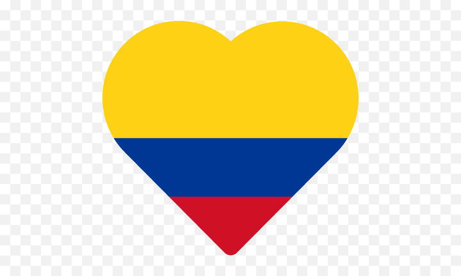 Vector Country Flag Of Colombia - Corazon Con La Bandera De Colombia Png,Colombian Flag Png