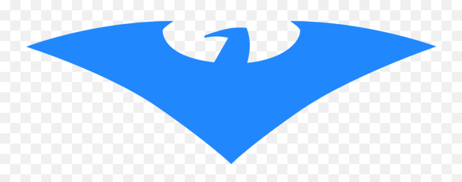 Download Symbol Clipart Nightwing - Nightwing Logo Render Nightwing Logo  Render Png,Nightwing Png - free transparent png images 