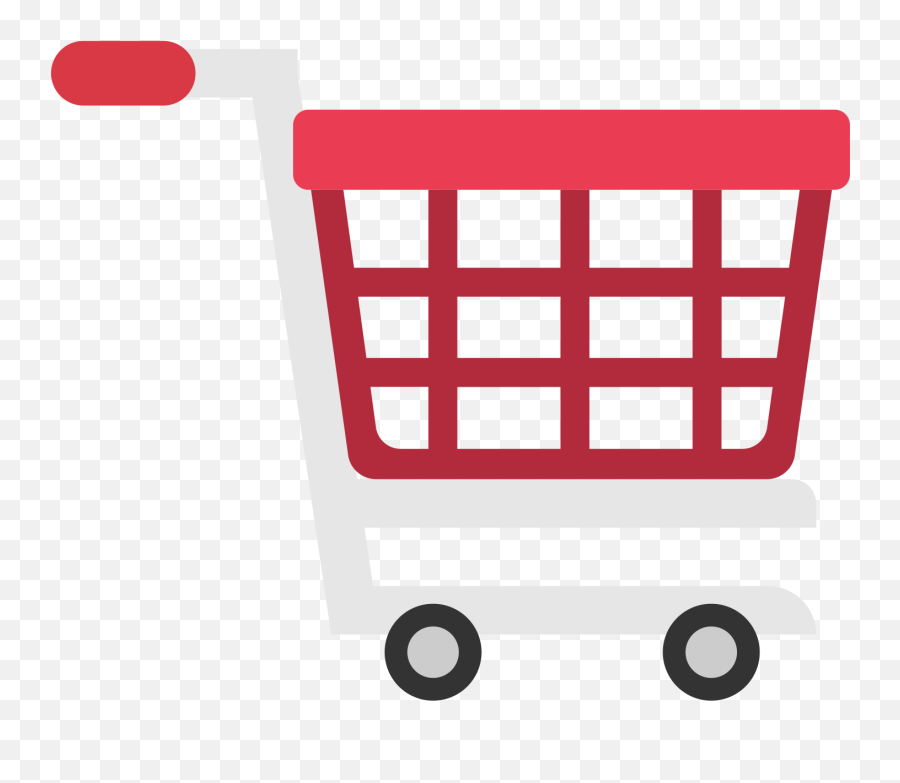 Shopping Cart Flat Icon Vector - Shopping Cart Icon Vector Png,Shopping Cart Png