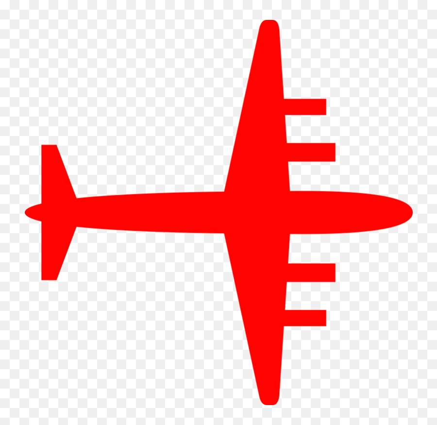 Download Free Png Plane Silhouette - Aviao Vermelho Png,Plane Silhouette Png