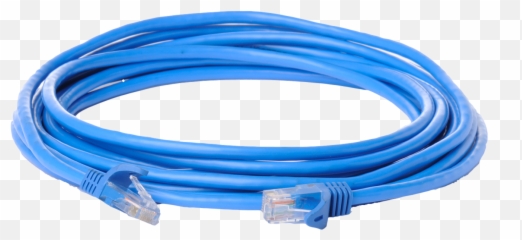 Download Hd 5 Meter Cat5e Ethernet Patch Cord - Ethernet Transparent Ethernet Cable Png,Cord Png