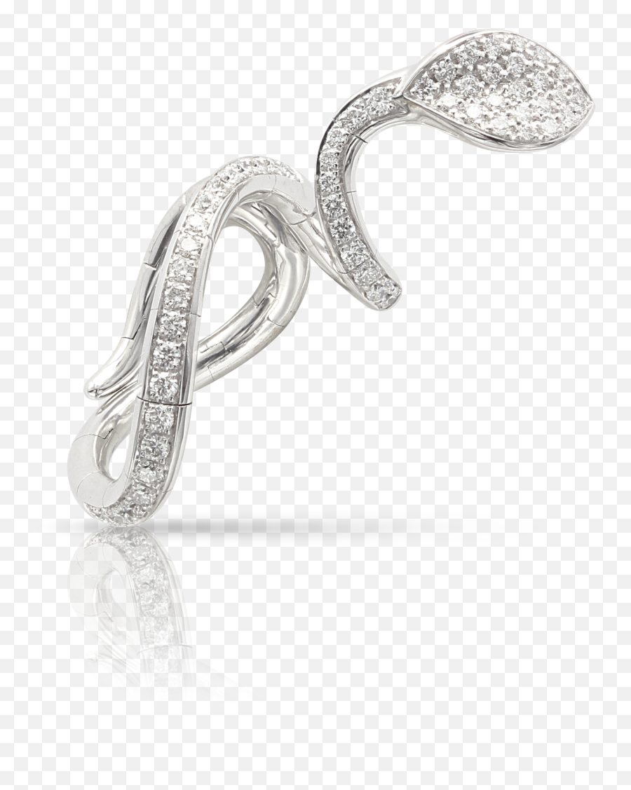 White Gold Ring With Diamonds U2013 Pasquale Bruni - Body Jewelry Png,White Diamond Png