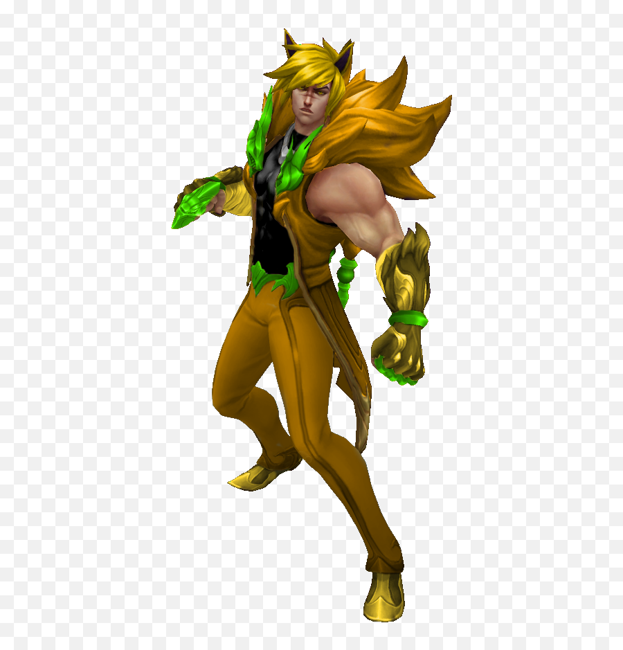 I Recolored Sett Into His True Form Settmains - Sett League Of Legends Cosplay Png,Dio Hair Png
