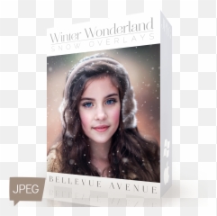 Download Winter Wonderland Snow Overlays - Full Size PNG Photoshop Black Background