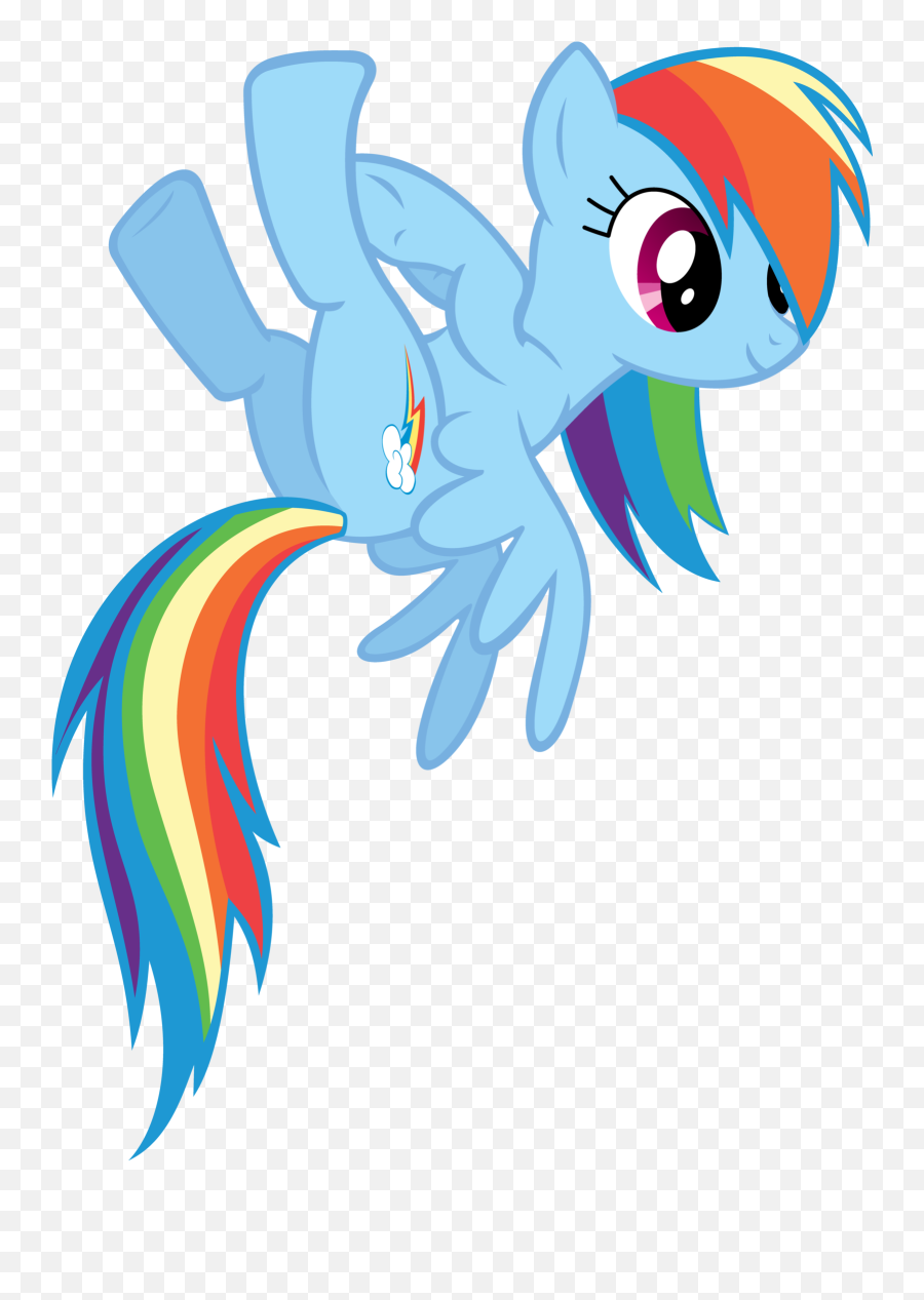 Vector Rainbow Happy - Rainbow Dash Gif Png,Rainbow Dash Png