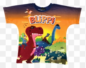 Blippi Dinosaur T - Dinosaur Blippi Png,Blippi Png