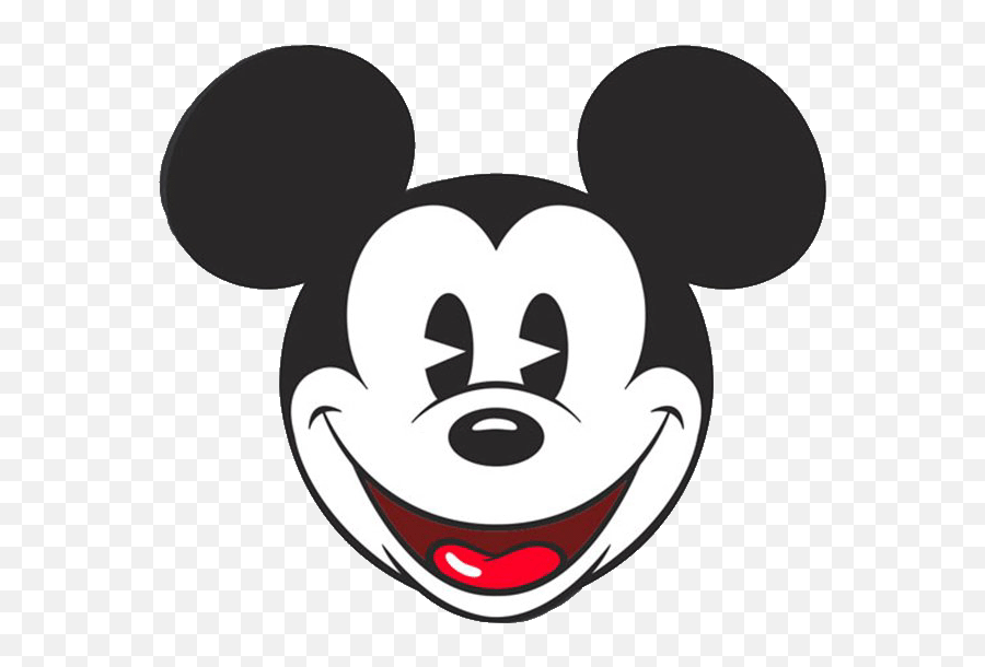 Mouse Clipart Face - Mickey Mouse Head Png,Mickey Mouse Face Png