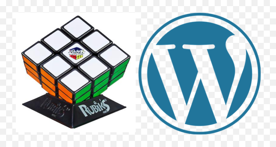 Rubiks Cube Vs - Rubiks Cube On Stand Png,Rubik's Cube Png