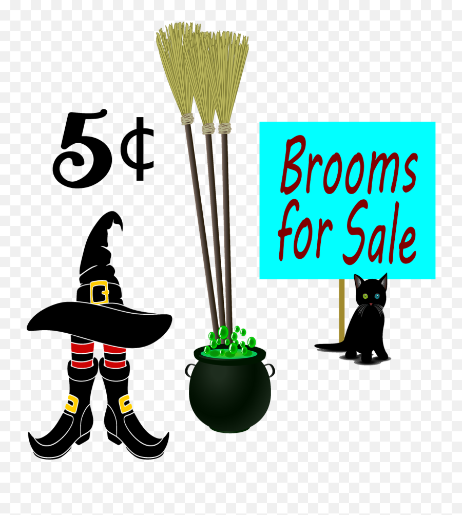 Brooms Witch Hat - Free Image On Pixabay Witch Hat Png,Witch Hat Png