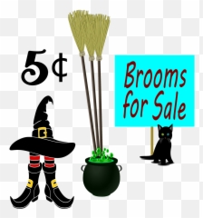 Brooms Witch Hat - Free image on Pixabay png