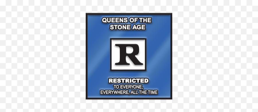 Queens Of The Stone Age Store - Vertical Png,Rated R Logo