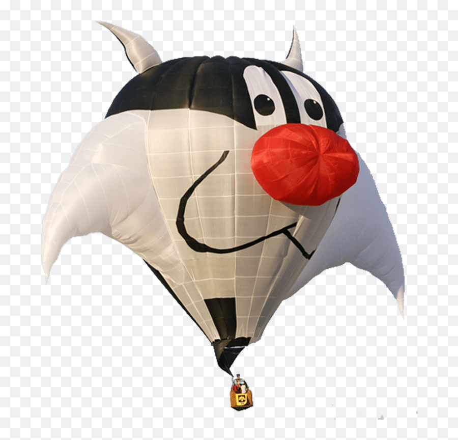 Cat Hot Air Balloon Transparent Png - Balloons Hot Air Transparent,Hot Air Balloon Transparent