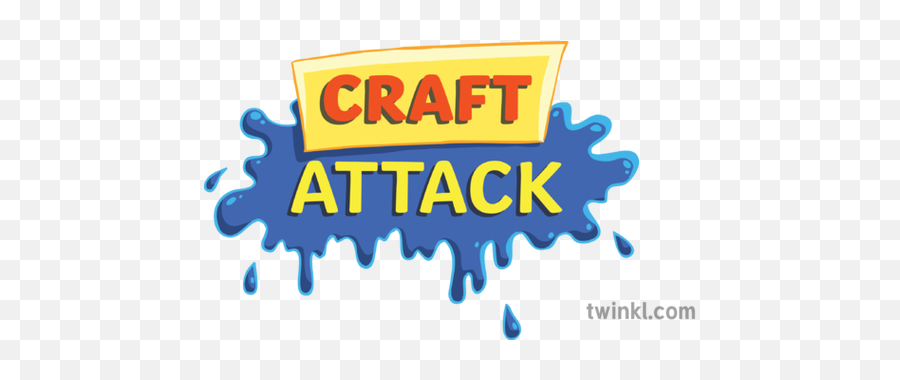 Craft Attack Logo Tv Art Show Host Crafts Programme - Craft Attack And Art Png,Crafts Png