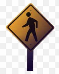 Philadelphia Pedestrian Accident Lawyer - Crosswalk Sign png
